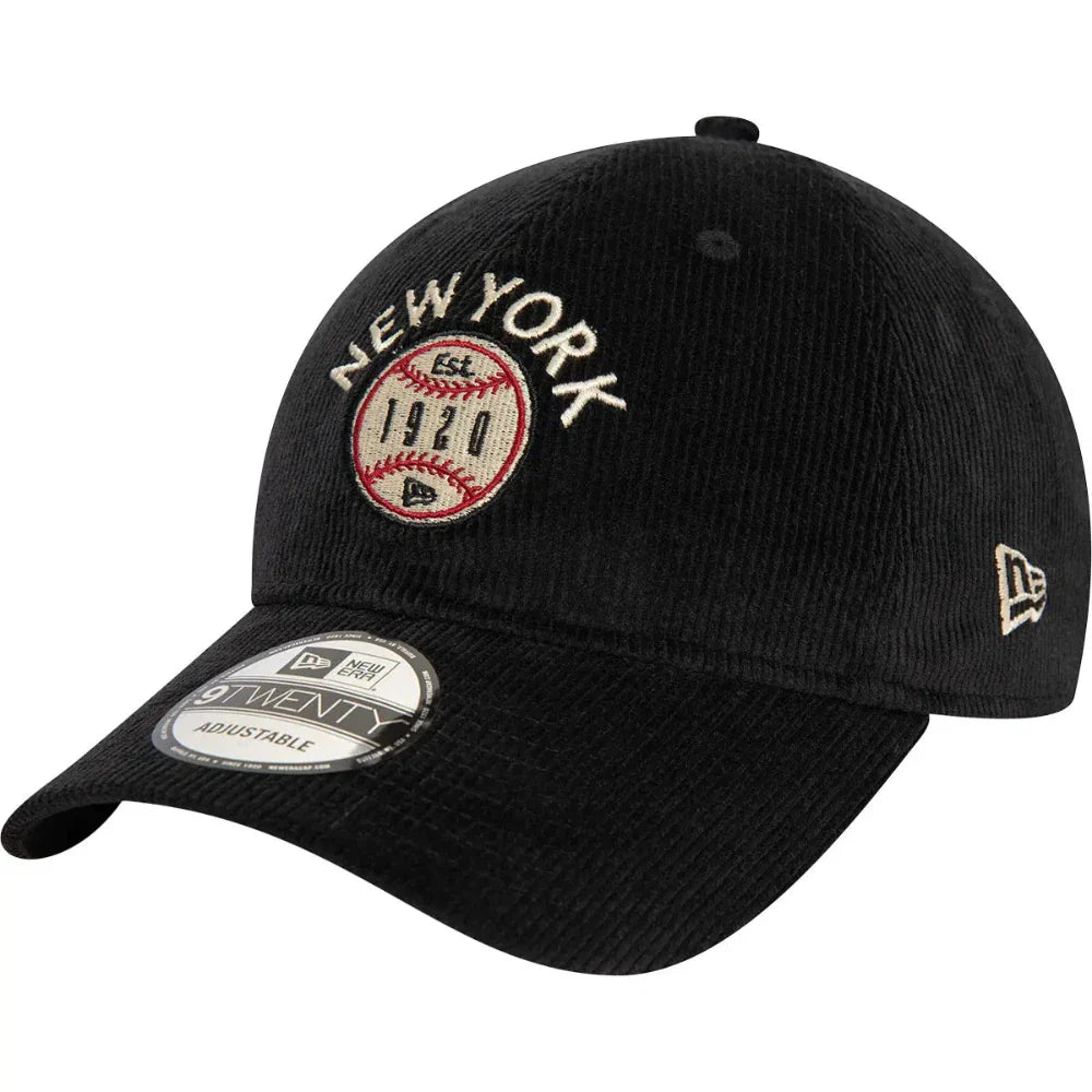 New Era - 9twenty New York Cord Cap - Black